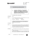 Sharp AR-FN1 (serv.man29) Technical Bulletin