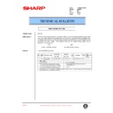 Sharp AR-FN3 (serv.man10) Technical Bulletin