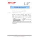 Sharp AR-FN5A (serv.man4) Technical Bulletin