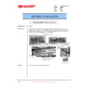 Sharp AR-FN6 (serv.man16) Technical Bulletin