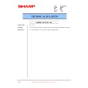 Sharp AR-FN7 (serv.man10) Technical Bulletin