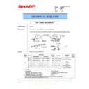 Sharp AR-FN7 (serv.man9) Technical Bulletin