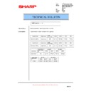 Sharp AR-FR21U (serv.man7) Technical Bulletin