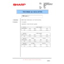 Sharp AR-FR21U (serv.man8) Technical Bulletin