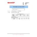 Sharp AR-FR24U (serv.man6) Technical Bulletin