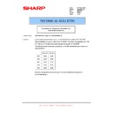 Sharp AR-FR25U (serv.man3) Technical Bulletin