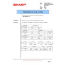 Sharp AR-FR4M20 (serv.man3) Technical Bulletin