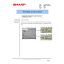 Sharp AR-FR5 (serv.man2) Technical Bulletin