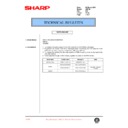 Sharp AR-FX2 (serv.man16) Technical Bulletin