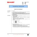 Sharp AR-FX2 (serv.man18) Technical Bulletin