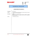Sharp AR-FX2 (serv.man19) Technical Bulletin