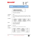 Sharp AR-FX2 (serv.man21) Technical Bulletin
