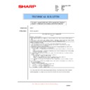 Sharp AR-FX7 (serv.man21) Technical Bulletin