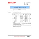 Sharp AR-FX9 (serv.man9) Technical Bulletin