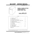 Sharp AR-LC1 (serv.man2) Service Manual