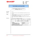 Sharp AR-LC4 (serv.man14) Technical Bulletin