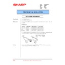 Sharp AR-M11 (serv.man4) Technical Bulletin