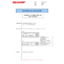 Sharp AR-M160 (serv.man34) Technical Bulletin