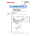 Sharp AR-M160 (serv.man60) Technical Bulletin