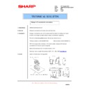 Sharp AR-M160 (serv.man67) Technical Bulletin