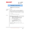 Sharp AR-M160 (serv.man69) Technical Bulletin