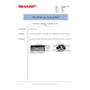 Sharp AR-M160 (serv.man75) Technical Bulletin