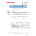 Sharp AR-M165-207 (serv.man77) Technical Bulletin