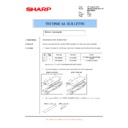 Sharp AR-M165-207 (serv.man84) Technical Bulletin