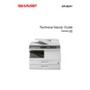 Sharp AR-M201 (serv.man4) Handy Guide