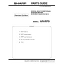 Sharp AR-M201 (serv.man8) Parts Guide