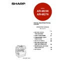 Sharp AR-M236 (serv.man12) User Guide / Operation Manual