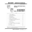 Sharp AR-M236 (serv.man5) Service Manual
