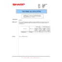 Sharp AR-M256 (serv.man67) Technical Bulletin