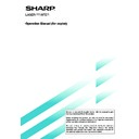 Sharp AR-M300 (serv.man10) User Guide / Operation Manual