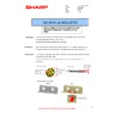 Sharp AR-M316 (serv.man44) Technical Bulletin