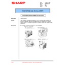 Sharp AR-M35, AR-M450 (serv.man67) Technical Bulletin