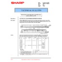 Sharp AR-M35, AR-M450 (serv.man68) Technical Bulletin