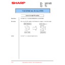 Sharp AR-M35, AR-M450 (serv.man69) Technical Bulletin