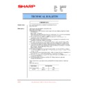 Sharp AR-M35, AR-M450 (serv.man75) Technical Bulletin