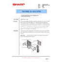 Sharp AR-M550 (serv.man107) Technical Bulletin