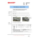 Sharp AR-M550 (serv.man122) Technical Bulletin