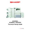 Sharp AR-M550 (serv.man2) Handy Guide