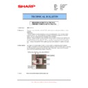 Sharp AR-M620 (serv.man133) Technical Bulletin