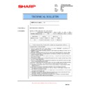 Sharp AR-M620 (serv.man139) Technical Bulletin