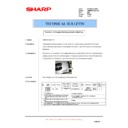 Sharp AR-M620 (serv.man154) Technical Bulletin