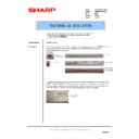 Sharp AR-M620 (serv.man176) Technical Bulletin