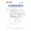 Sharp AR-M620 (serv.man181) Technical Bulletin