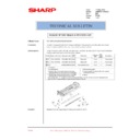 Sharp AR-M620 (serv.man184) Technical Bulletin