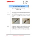 Sharp AR-M620 (serv.man187) Technical Bulletin