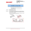 Sharp AR-M700 (serv.man111) Technical Bulletin